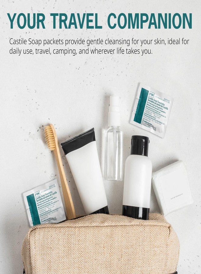 PDI Castile Soap Towelettes, Face and Hand Cleansing, 100 Individually Wrapped Wipes Per Box - Image 5